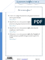 Exercice Pronom Indefini On PDF