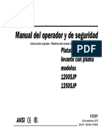 JLG 1350SJP Manual de Operaciones PDF