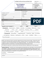 Construction Permit App Contractor 