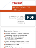 Case Presentation On Tesco