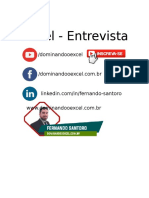 Teste Excel - Entrevista de Emprego - Nivelamento