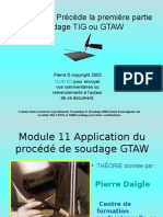 Introduction Précède La Première Partie Soudage TIG Ou GTAW