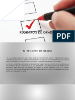 Registro de Grado