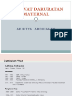 Kegawat Daruratan Maternal: Adhitya Ardhianto