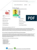 Patient Information System Dataflow Diagram (DFD) FreeProjectz