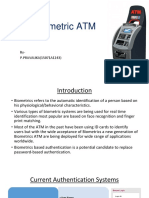 Biometric ATM