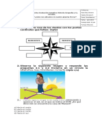 EVALUACION Geografia 3ros