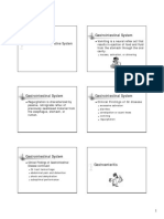 Gastrointestinal System: Diseases of The Digestive System