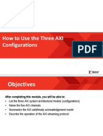 How To Use The Three AXI Configurations