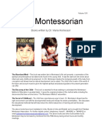 The Montessorian: Books Written by Dr. Maria Montessori