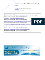 An Approximate Deflection Function For Simply Supported Quadrilateral Thin Plate by Variational Approach