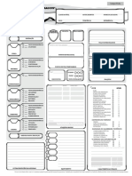 D D 5E Ficha de Barbaro PDF