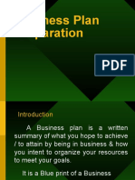 Business Plan Preparation: Unit - 3