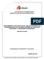 Procedimiento para Realizar Analisis de Riesgo