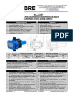 Art.: 3264 Controlador Automático de Bombas de Agua Automatic Water Pump Control