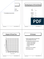 CPU Scheduling Alternating Sequence of CPU and I/O Bursts