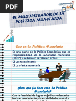 El Multiplicador de La Política Monetaria