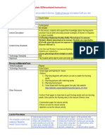 Differentiated Instruction Pop Cycle 3