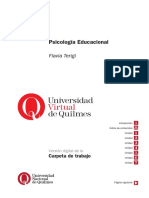 TERIGI, Flavia - Psicología Educacional, CAPÍTULO 1 PDF