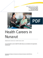 Health Careers in Nunavut English