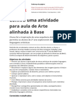 Confira Uma Atividade para Aula de Arte Alinhada A Basepdf