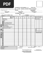 Formato Certificado de Estudios 2019