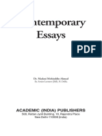 Contemporary Essays-1 PDF