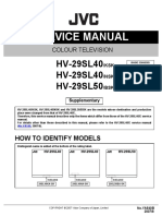 JVC HV-29SL40 - HV-29SL50 Chassis MR2 PDF