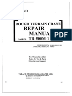 TR-500M-1 Hyd & Electrical Drawing PDF