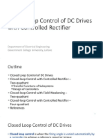 Lecture 9 Controlled Rectifier DC Drives-Closed Loop PDF