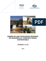 Diseno de Una Estrategia Regional de Desarrollo Turistico Rural Sustentable, 2012 PDF