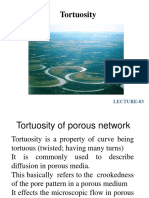 Lecture-3 - Tortuosity of Porous Network - 24.08.2017