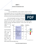 UNIT I Microwave Transmission Lines