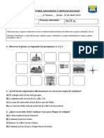 EVALUACIÓN de HISTORIA Coordenadas Cuadrícula