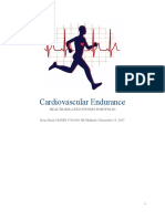 Cardiovascular Endurance Portfolio