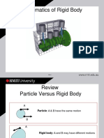 Planar Kinematics of Rigid Body Notes