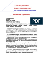 Aprendizaje Creativo (Electiva) PDF