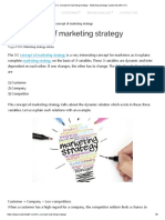 3 C Concept of Marketing Strategy - Marketing Strategy Explained With 3 C's