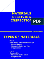 Materials Receiving Inspection: Training Excellence