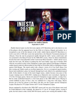 Quotes On Andres Iniesta