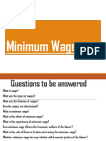 Minimum Wages