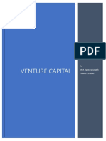 Venture Capital: by M.M. Upendra Vasanth PGDM171972050