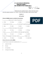 Y5 June 2018 English Paper 1