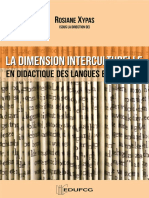 Xypas (Org) - La Dimension Interculturelle