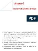 Chapter-2: Dynamic Behavior of Electric Drives