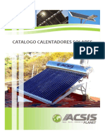 Catalogo Calentadores Solares 1002 PDF