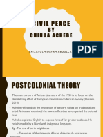 Civil Peace: BY Chinua Achebe