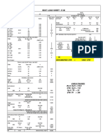 Heat Load Sheet - Individual Room