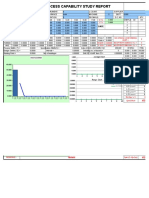 Process Capability Study Report: U.T.L. L.T.L