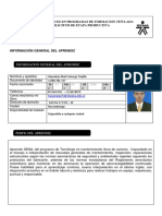 Ejemplo Curriculum Vitae - SENA